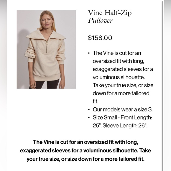 Varley | Vine Half-Zip Pullover - Picture 7 of 8